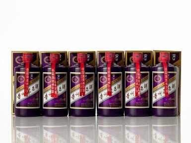 View full screen - View 1 of Lot 5115. 2017年產國酒茅台香港之友協會專用茅台酒(紫茅)Kweichow Moutai HK Friends Of Moutai Special Edition 2017 (6 BT50).