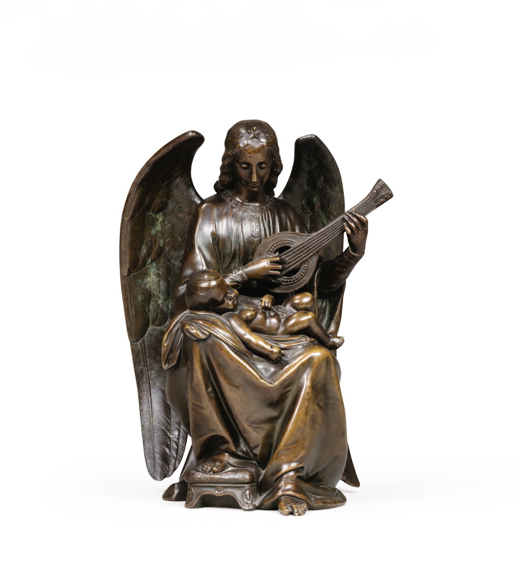View full screen - View 1 of Lot 15. JAMES PRADIER | GUARDIAN ANGEL.