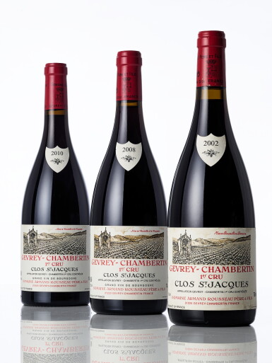 View full screen - View 1 of Lot 7067. Gevrey Chambertin, Clos St. Jacques 2008 Domaine Armand Rousseau (1 BT).