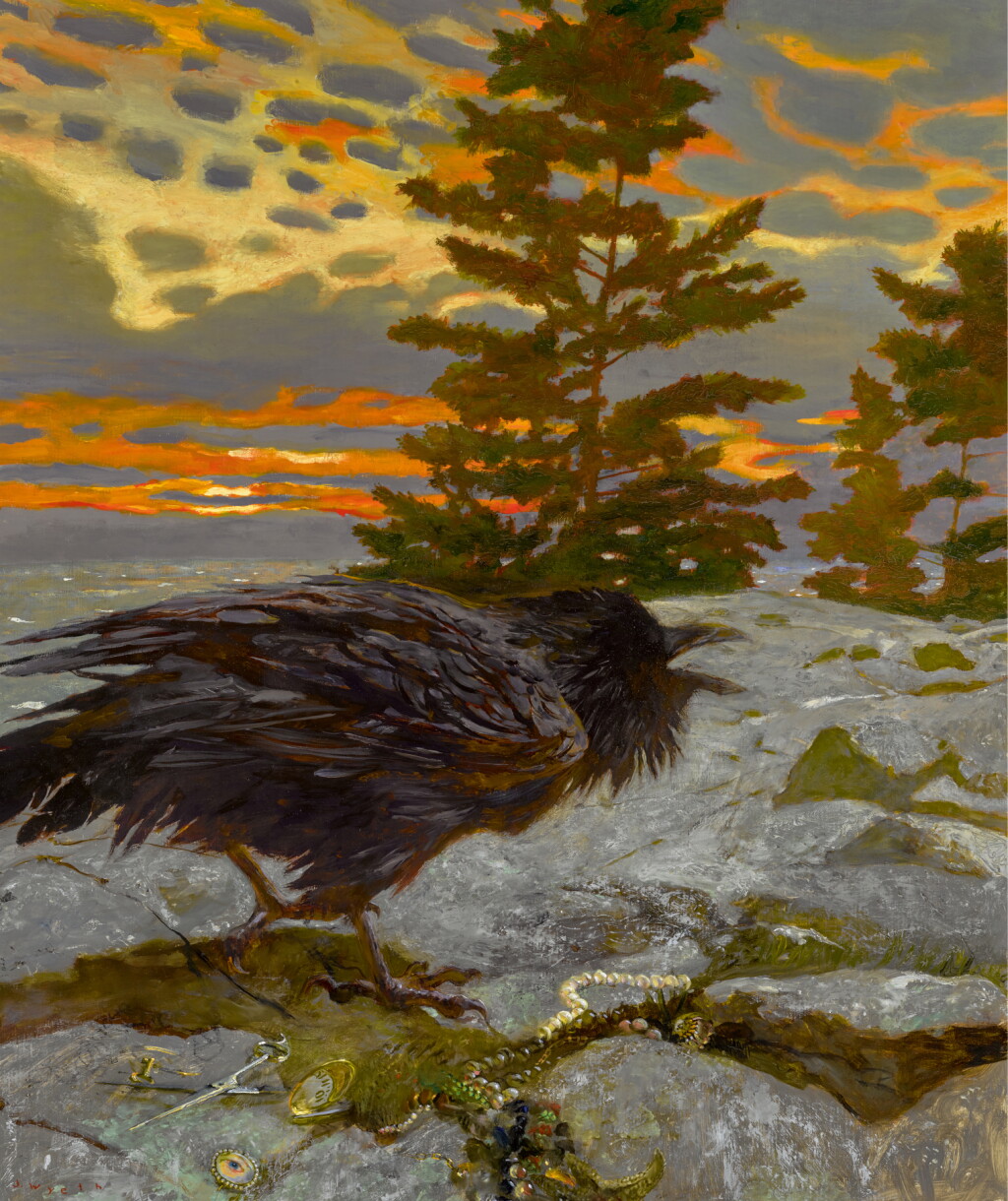 View full screen - View 1 of Lot 7. JAMIE WYETH | THE THIEF.