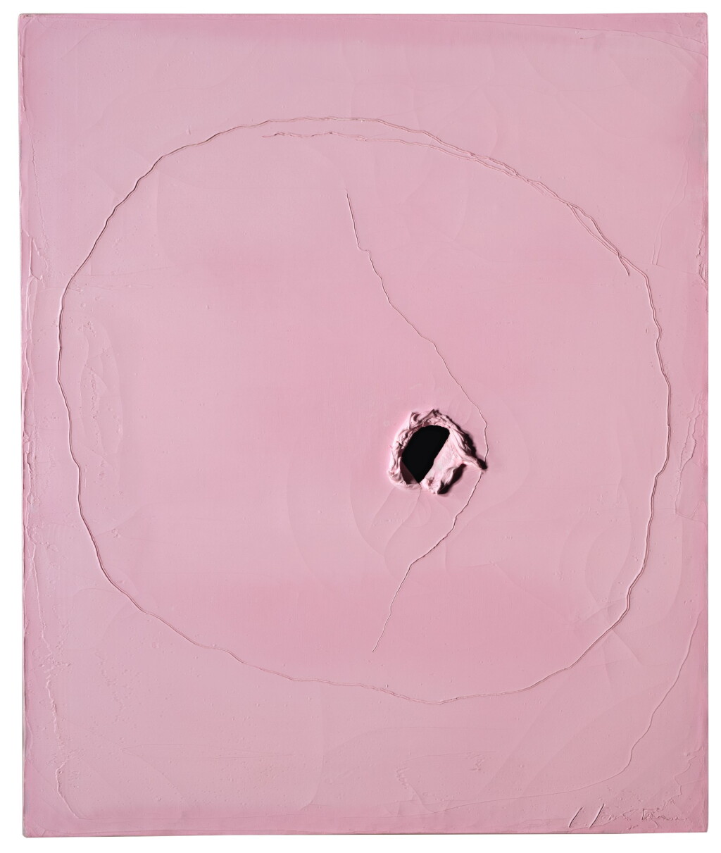 View full screen - View 1 of Lot 52. LUCIO FONTANA | CONCETTO SPAZIALE.
