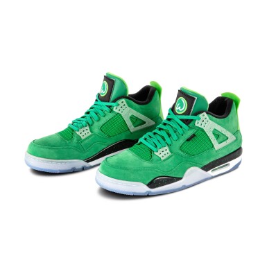 View full screen - View 1 of Lot 40. Nike Air Jordan IV 'Wahlburger' | Size 11.5.