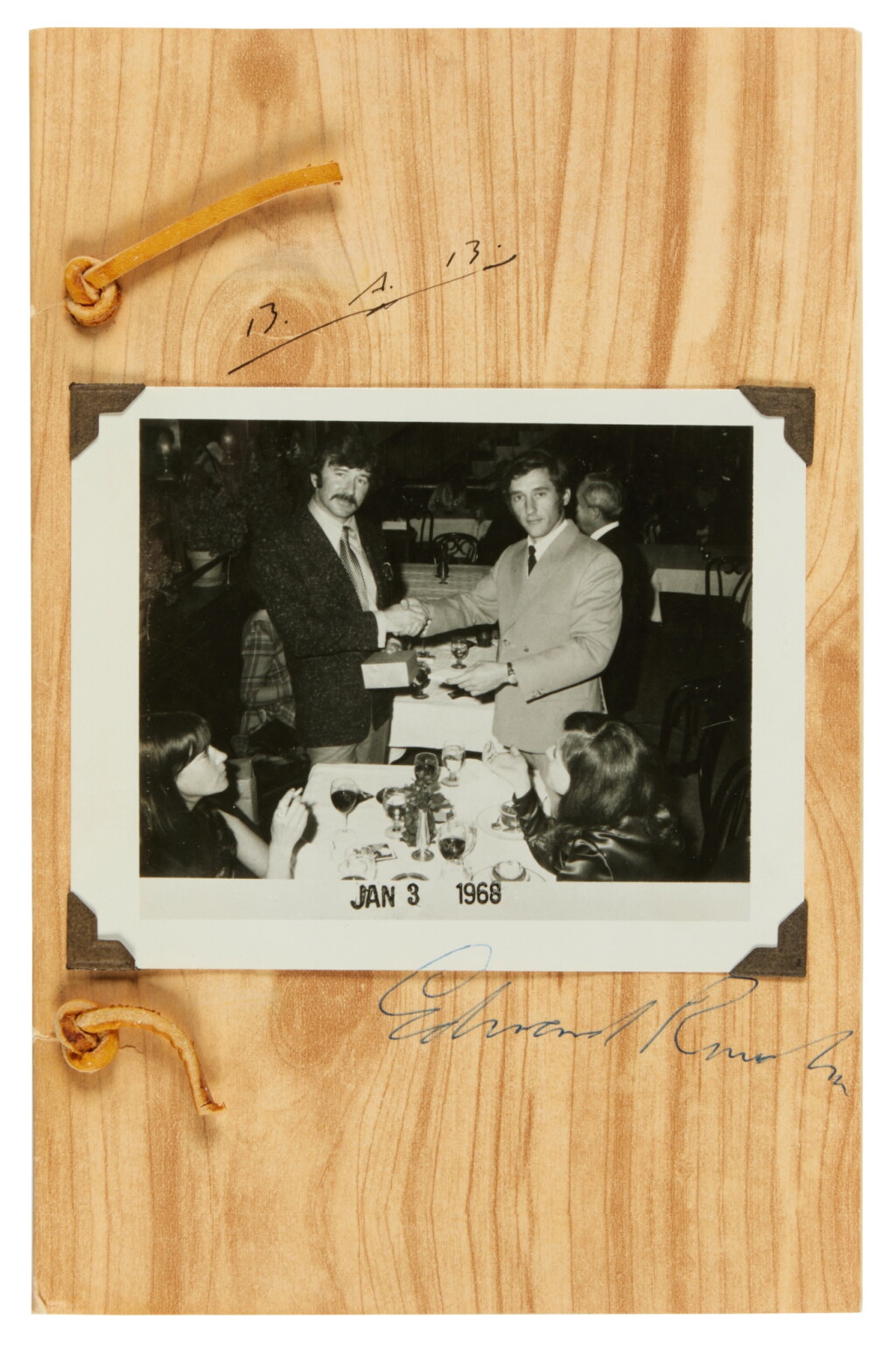 View full screen - View 1 of Lot 1283. Business Cards (Engberg & Benach B7).