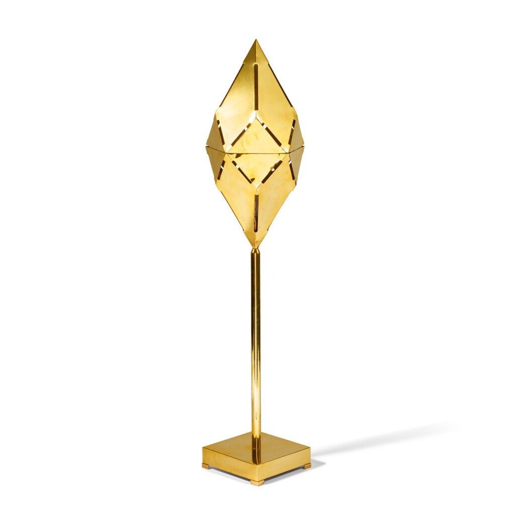 View full screen - View 1 of Lot 148. “Kaleidoscope” Floor Lamp.