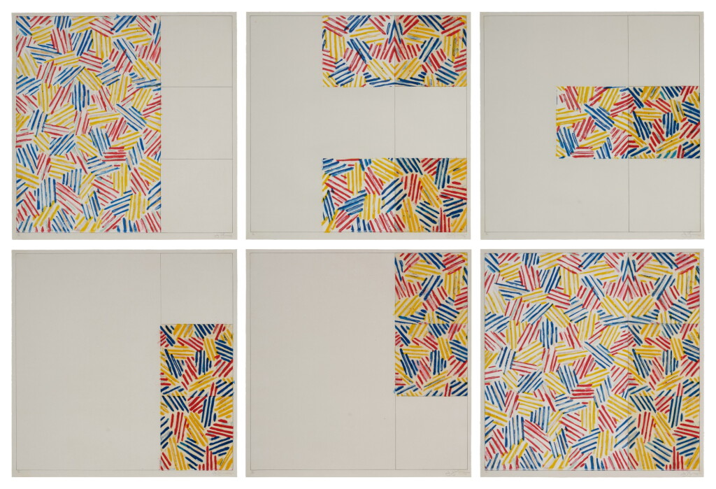 View full screen - View 1 of Lot 93. 6 Lithographs (After "Untitled 1975") (ULAE 174-179).