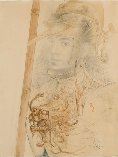 View full screen - View 1 of Lot 247. Condottière (Portrait of an Unknown Young Nordic).