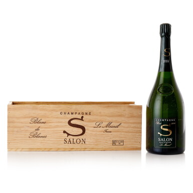 View full screen - View 1 of Lot 5413. Salon Le Mesnil, Blanc de Blancs 2004 (1 MAG).