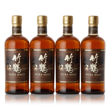 View full screen - View 1 of Lot 6311. 竹鶴 Nikka Taketsuru 12 Years Old 40.0 abv NV (4 BT70).