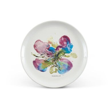 View full screen - View 1 of Lot 2062. Zao Wou-Ki 趙無極 | L'Orchidée 蘭花.