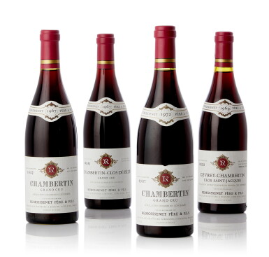 View full screen - View 1 of Lot 9199. Chambertin 1967 Remoissenet Père & Fils (12 BT).