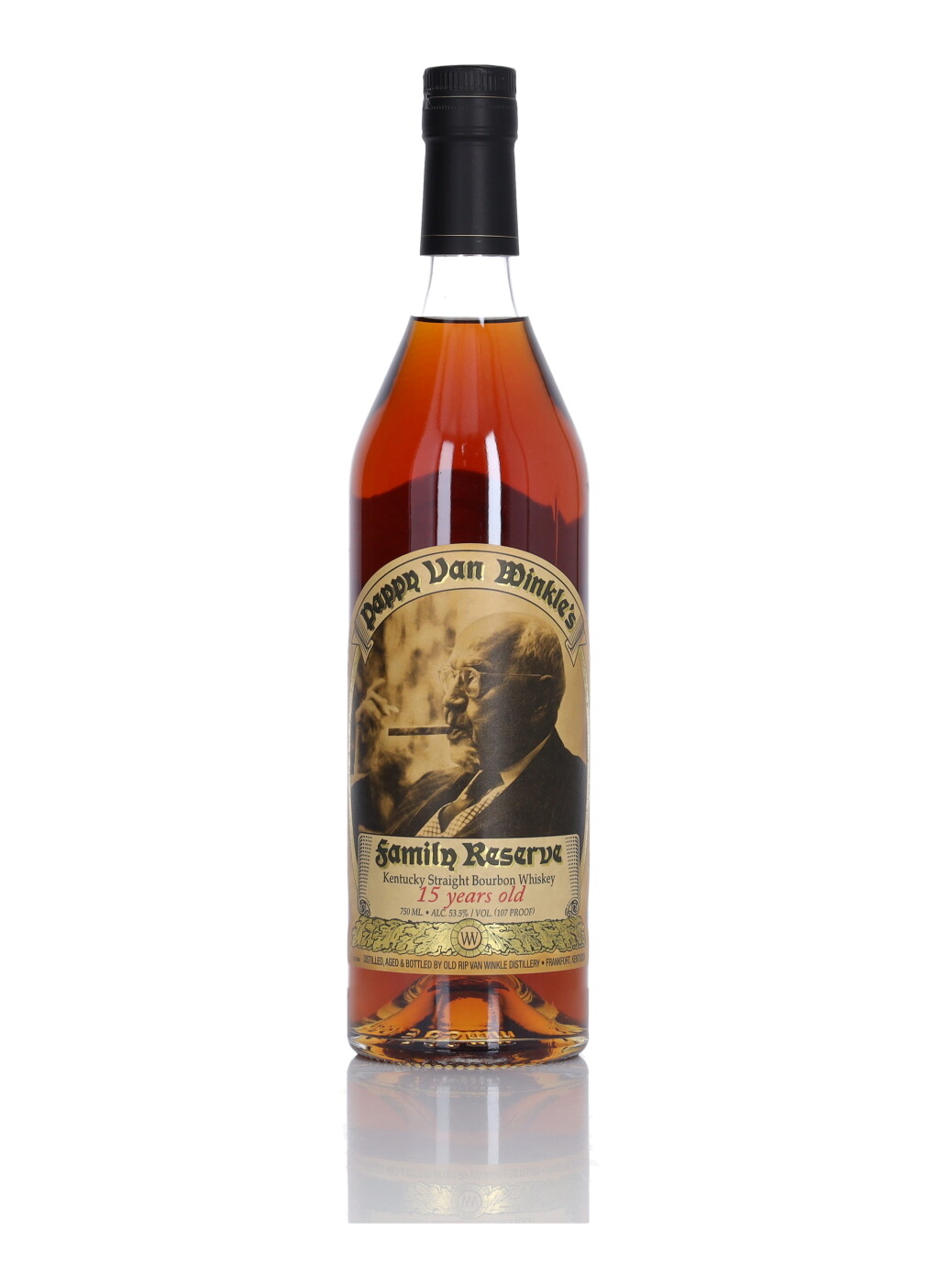 View full screen - View 1 of Lot 106. Pappy Van Winkle's 15 Year Old Family Reserve 107 Proof NV (1 Bottle 75cl).