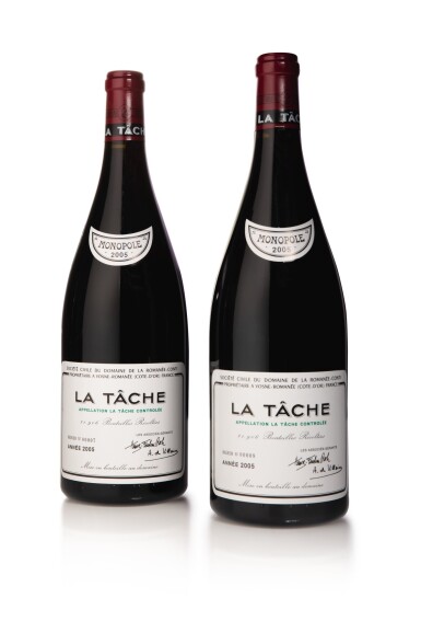 View full screen - View 1 of Lot 85. La Tâche 2005 Domaine de la Romanée-Conti (3 MAG).