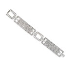 BRACELET DIAMANTS, VERS 1930 | DIAMOND BRACELET, 1930S