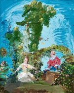 Genieve Figgis 熱尼維 · 菲吉斯 | The Surprise (after Fragonard) 驚喜(摹仿弗拉戈納爾)