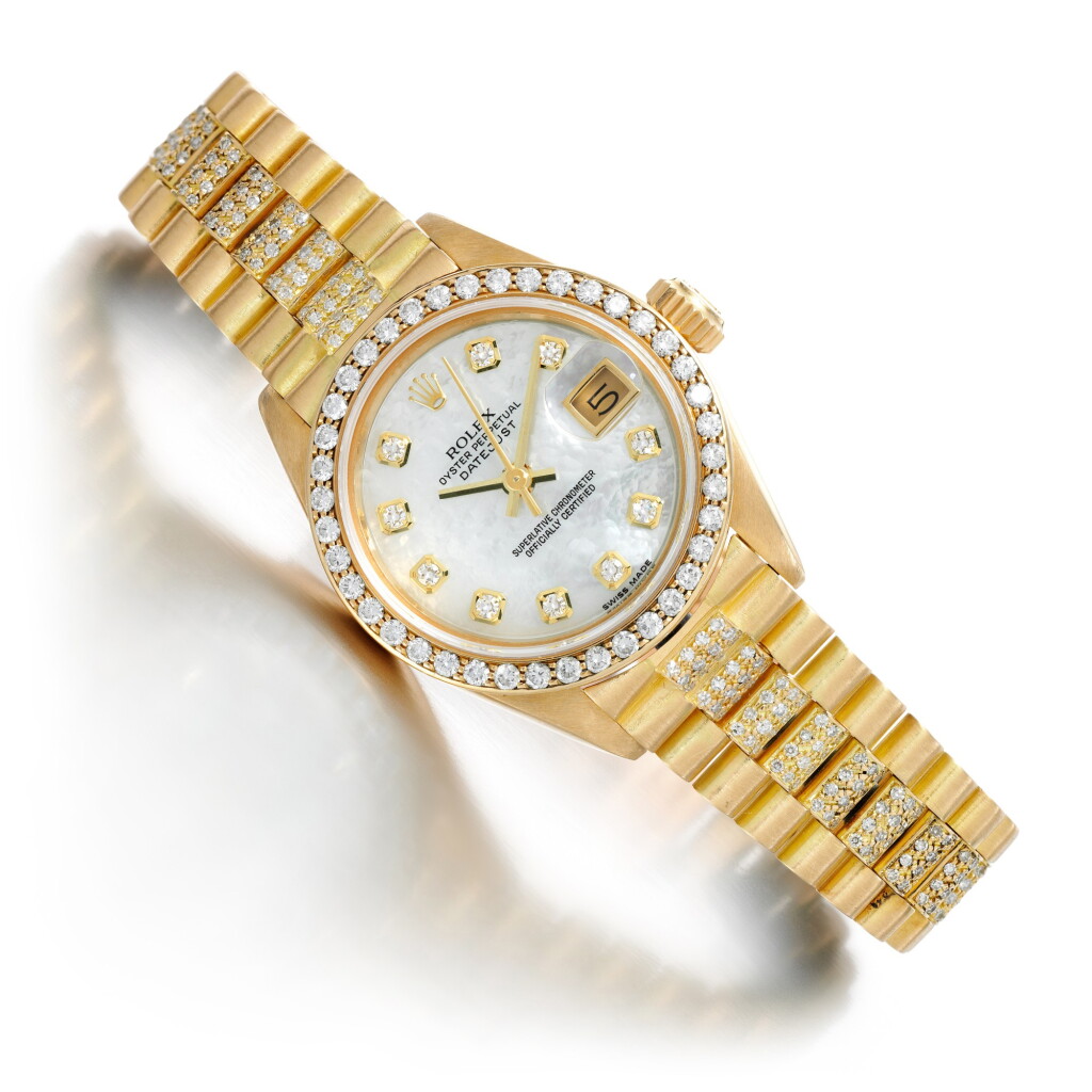 View full screen - View 1 of Lot 142. Rolex | Lady Datejust, Ref. 69138, circa 1984.