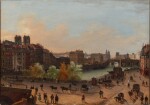 View of the Ile de la Cité with Notre Dame de Paris from the Quai de l'Hôtel de Ville | Vue de l’île de la Cité avec Notre Dame de Paris depuis le quai de l’Hôtel de Ville