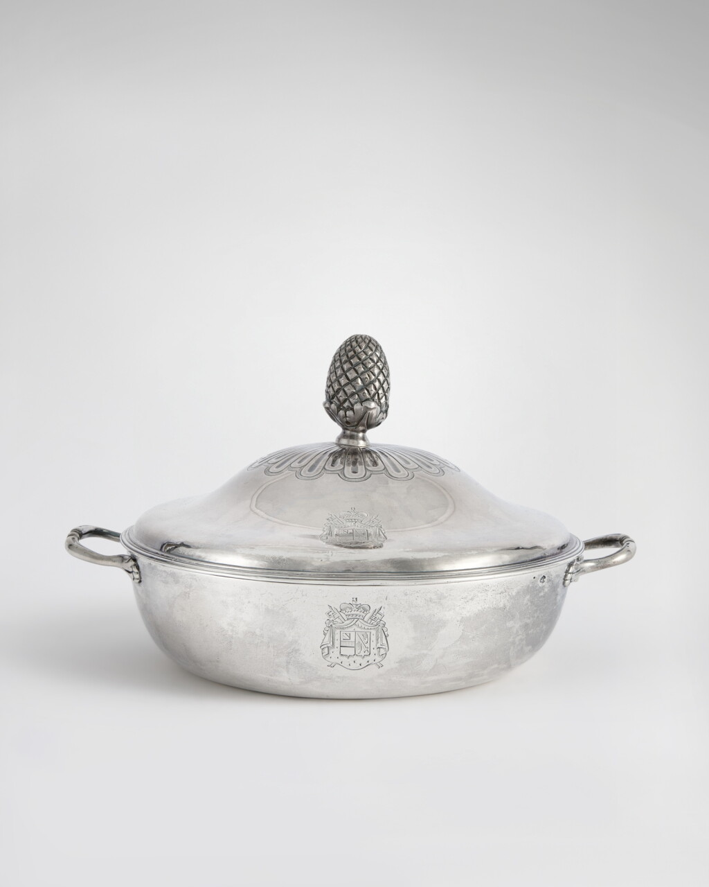 View full screen - View 1 of Lot 568. A Louis XV Two-Handled Vegetable Dish and Cover, Alexandre De Roussy, Paris, 1776.