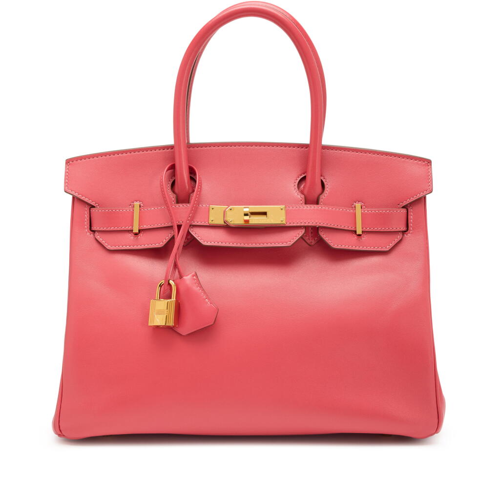 View full screen - View 1 of Lot 158. Rose Lipstick Box Birkin 30 Gold Harware, 2017.