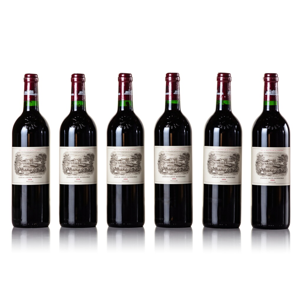 View full screen - View 1 of Lot 125. Château Lafite 2004 (12 BT).