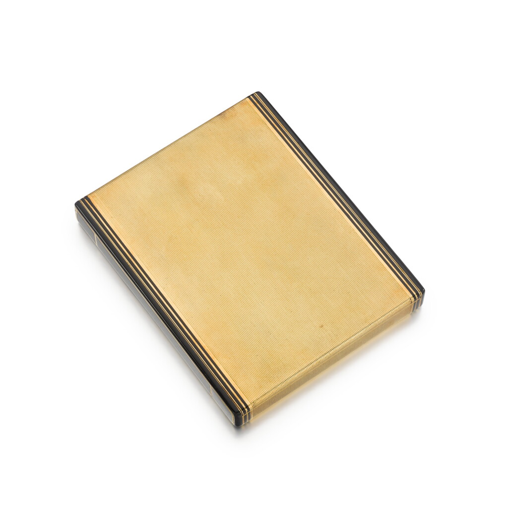 View full screen - View 1 of Lot 144. Enamel cigarette case, 1930.