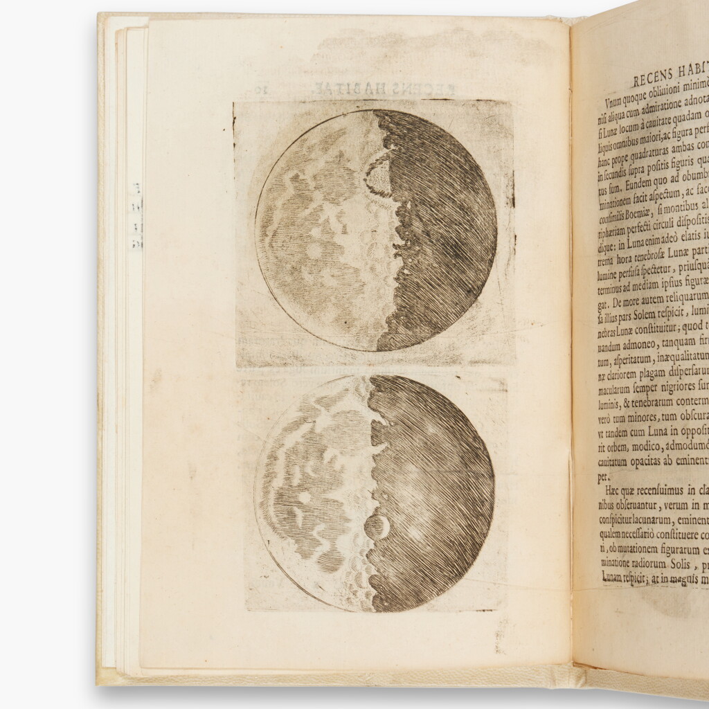 View full screen - View 1 of Lot 43. Galilei, Galileo | Sidereus nuncius …, Venice, 1610, first edition of the foundation of modern astronomy.