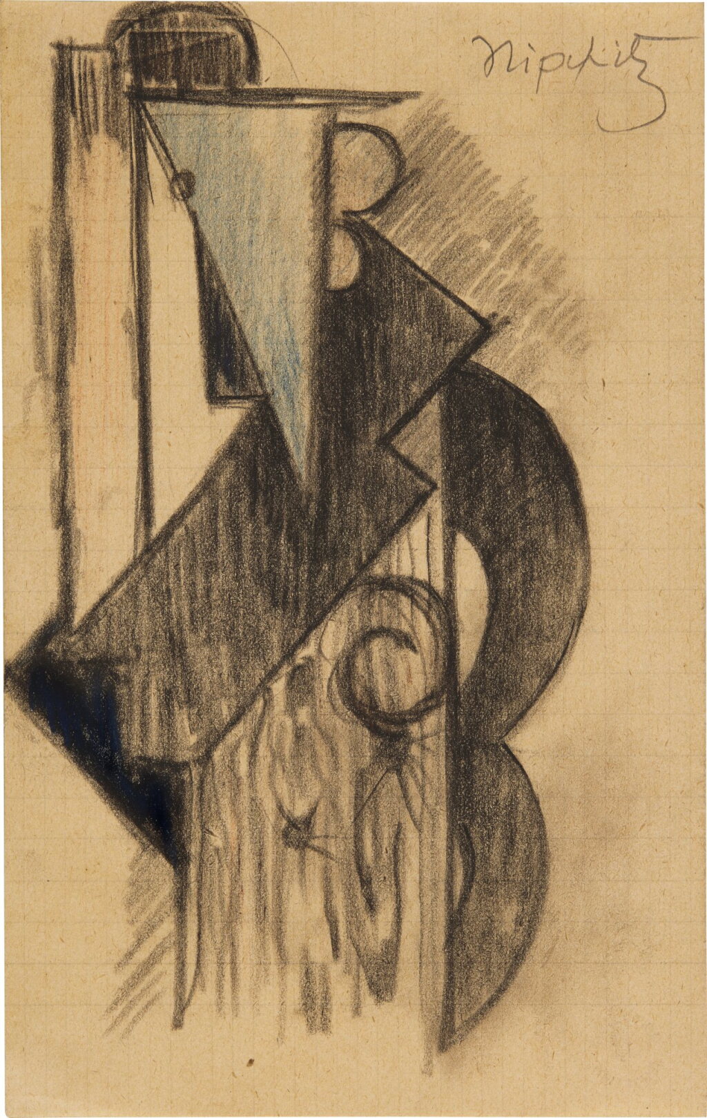 Voir en plein écran - Voir 1 du lot 468. Étude pour une Sculpture (Étude Cubiste).