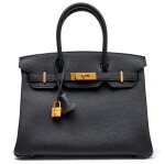 Black Togo Birkin 30 Gold Hardware, 2022