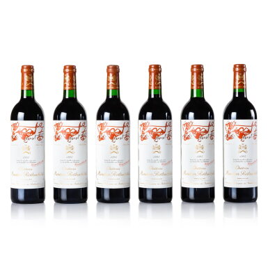 View full screen - View 1 of Lot 405. Château Mouton Rothschild 1995 (12 BT).