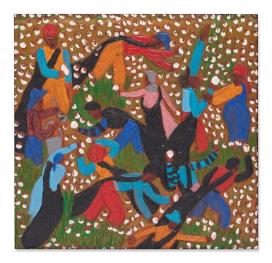 View full screen - View 1 of Lot 327. Untitled (The Cotton Pickers).