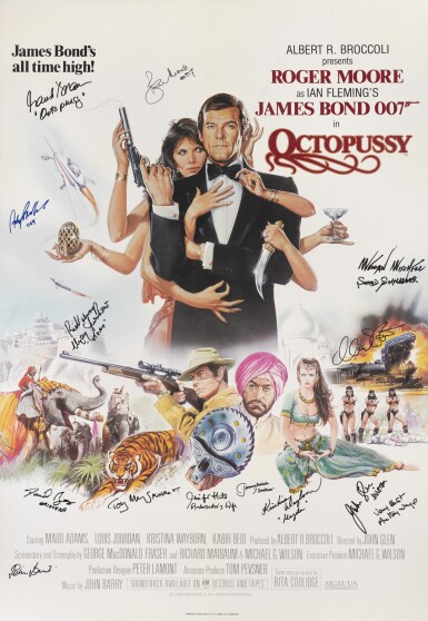 View full screen - View 1 of Lot 135. Octopussy (1983).