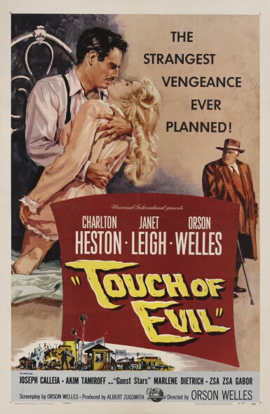 View full screen - View 1 of Lot 39. Touch of Evil (1958) poster, US.