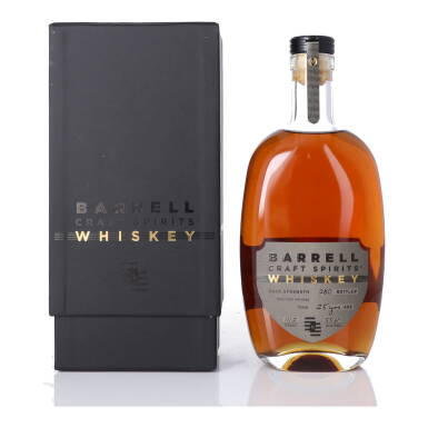 View full screen - View 1 of Lot 175. Barrell Craft Spirits 25 Year Old Cask Strength 111.2 Proof NV (1 BT 75cl).