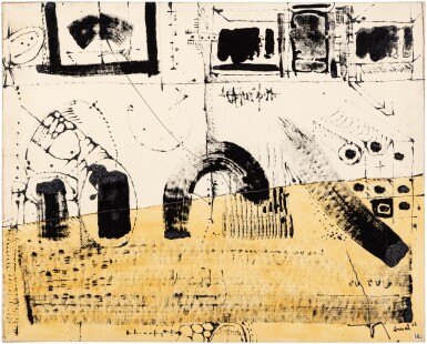 View full screen - View 1 of Lot 131. Peinture matricielle n°9.