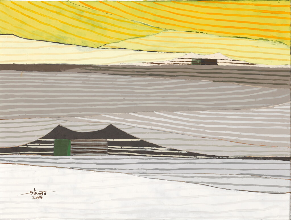 View full screen - View 1 of Lot 22. Yellow Tent.