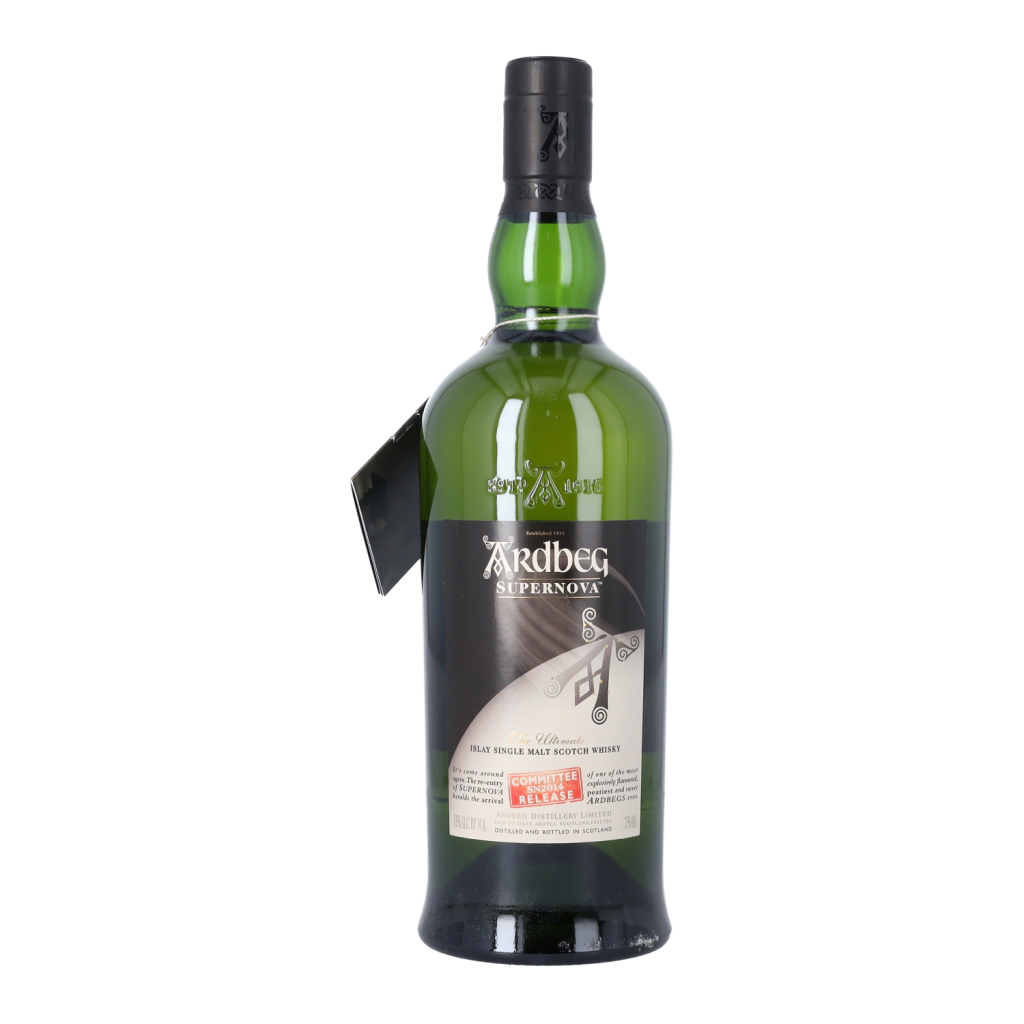 View full screen - View 1 of Lot 5257. Ardbeg Supernova Committee Release SN2014 55.0 abv NV (1 BT75).
