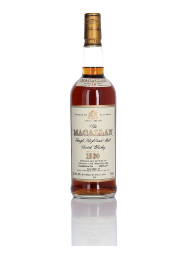 View full screen - View 1 of Lot 14. The Macallan 18 Year Old 43.0 abv 1980 (1 Bottle 75cl).
