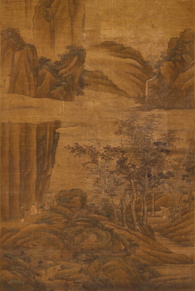 View full screen - View 1 of Lot 882. Anonymous (Qing Dynasty) 佚名(清) | Recluse in the Mountains 林泉清話 .