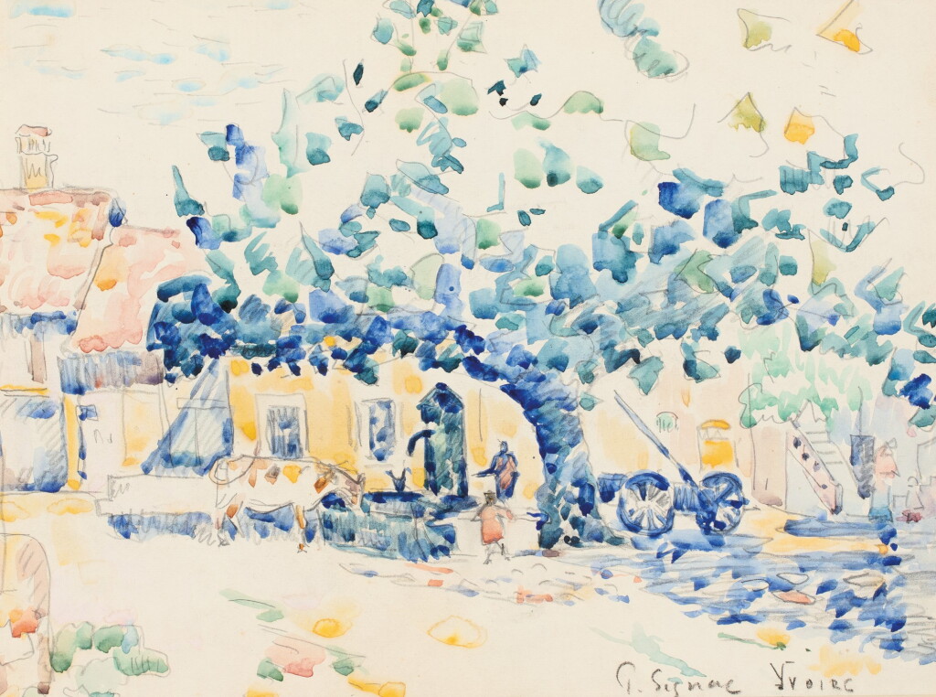 View full screen - View 1 of Lot 24. PAUL SIGNAC | YVOIRE .