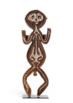 Statue bioma, Fleuve Era, Papouasie-Nouvelle-Guinée | Bioma Figure, Era River, Papua New Guinea