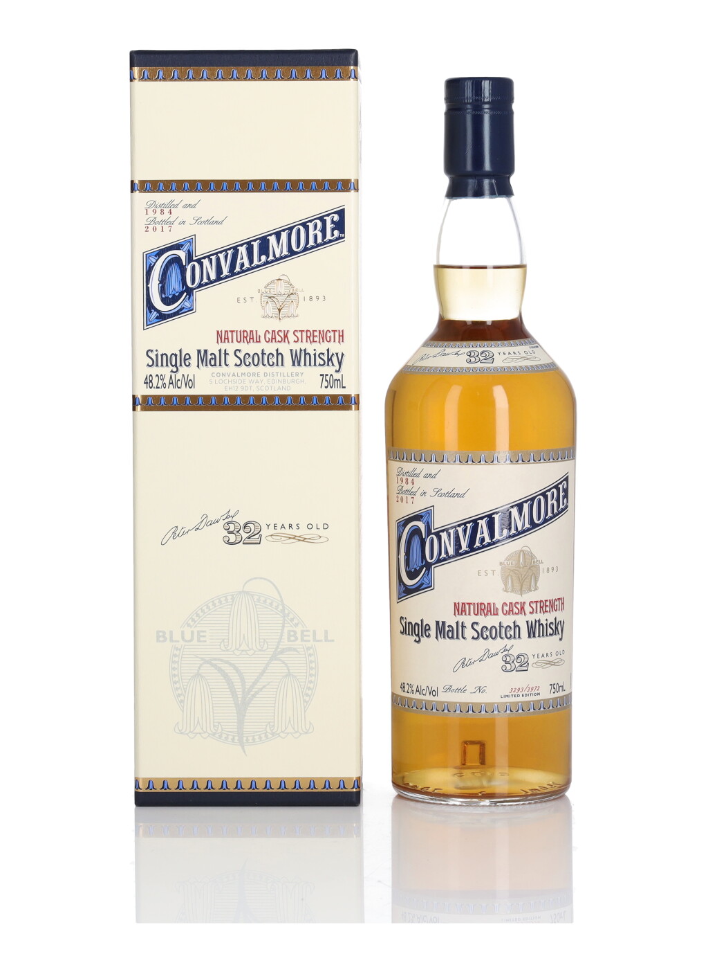 View full screen - View 1 of Lot 39. Convalmore 32 Year Old 48.2 abv 1984 (1 BT 75cl).