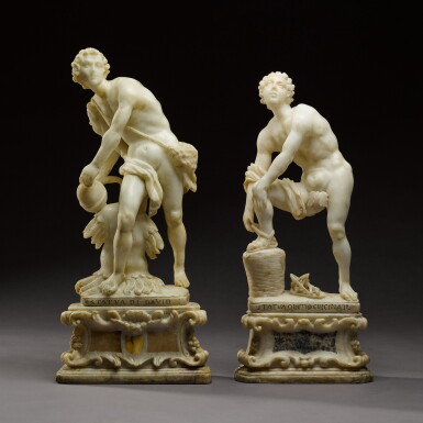 View full screen - View 1 of Lot 161. David and Cincinnatus.