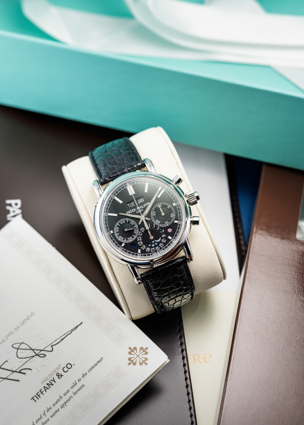 Patek Philippe | Reference 5204P | A platinum perpetual calendar