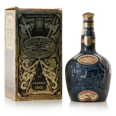 View full screen - View 1 of Lot 9705. Royal Salute 21 Year Old 43.0 abv NV (1 LITR).