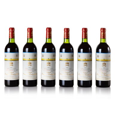 View full screen - View 1 of Lot 323. Château Mouton Rothschild 1983 (12 BT).