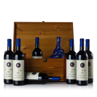 View full screen - View 1 of Lot 451. Sassicaia 2005 (12 BT).