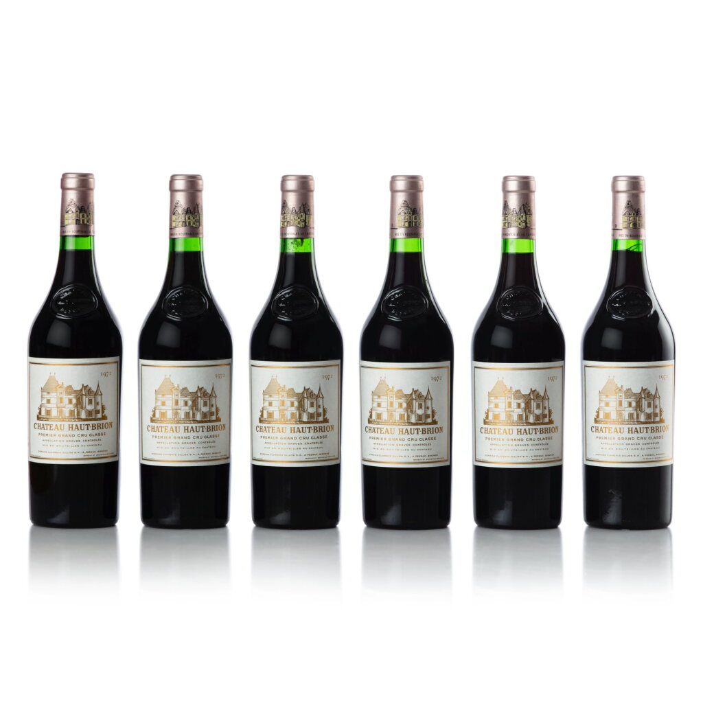 View full screen - View 1 of Lot 36. Château Haut-Brion 1972 (12 BT).