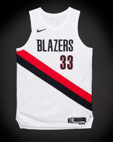 View full screen - View 1 of Lot 78. Toumani Camara Portland Trail Blazers 2026 NBA Playoffs Western Conference Round 1 Game Worn Association Edition Jersey | Game 1 | Playoff Debut.