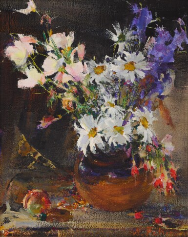 View full screen - View 1 of Lot 45. Floral Still Life.
