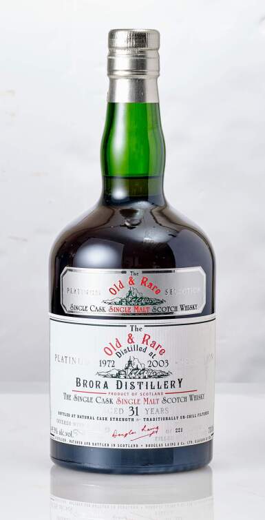 View full screen - View 1 of Lot 1553. Brora Douglas Laing Old & Rare Platinum Selection 31 Year Old 49.3 abv 1972 (1 BT70).
