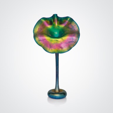 View full screen - View 1 of Lot 420. "Jack-in-the-Pulpit" Vase.